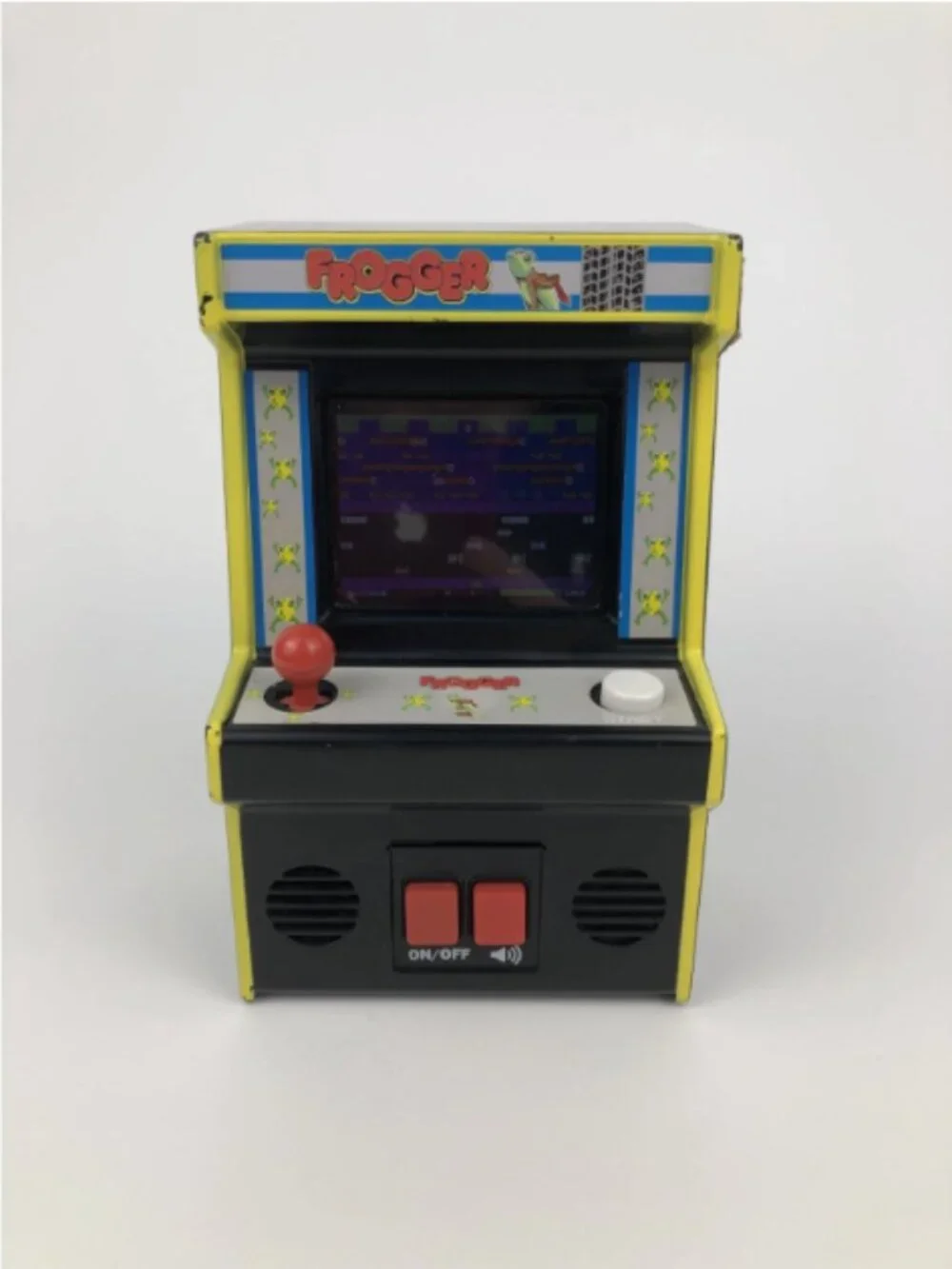 Frogger Mini Arcade Classics Konami Game Handheld Retro Cabinet 06 Works/tested